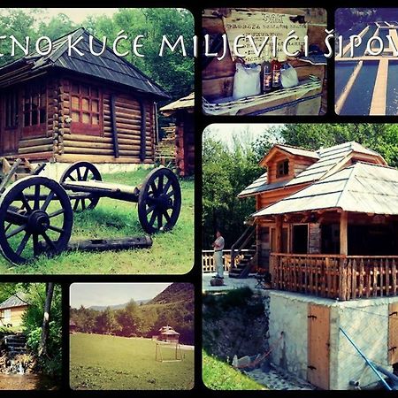 Etno Kuce Miljevic Hotell Sipovo Exteriör bild